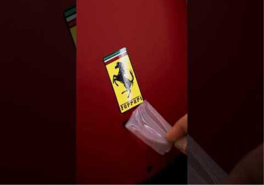 Carefully placed, perfectly aligned 🤏 #F1Shorts #ScuderiaFerrari