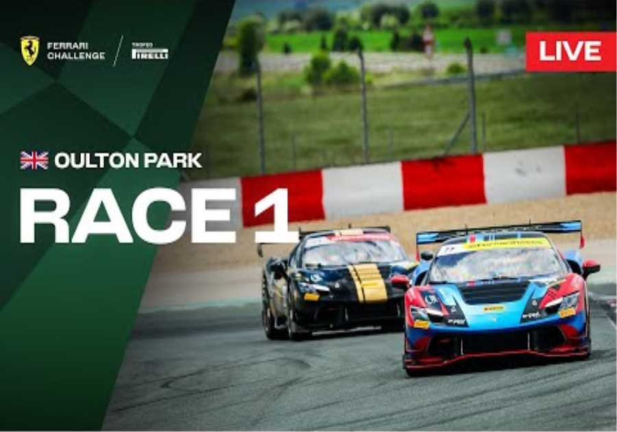 LIVE Ferrari Challenge UK - Oulton Park, Race 1