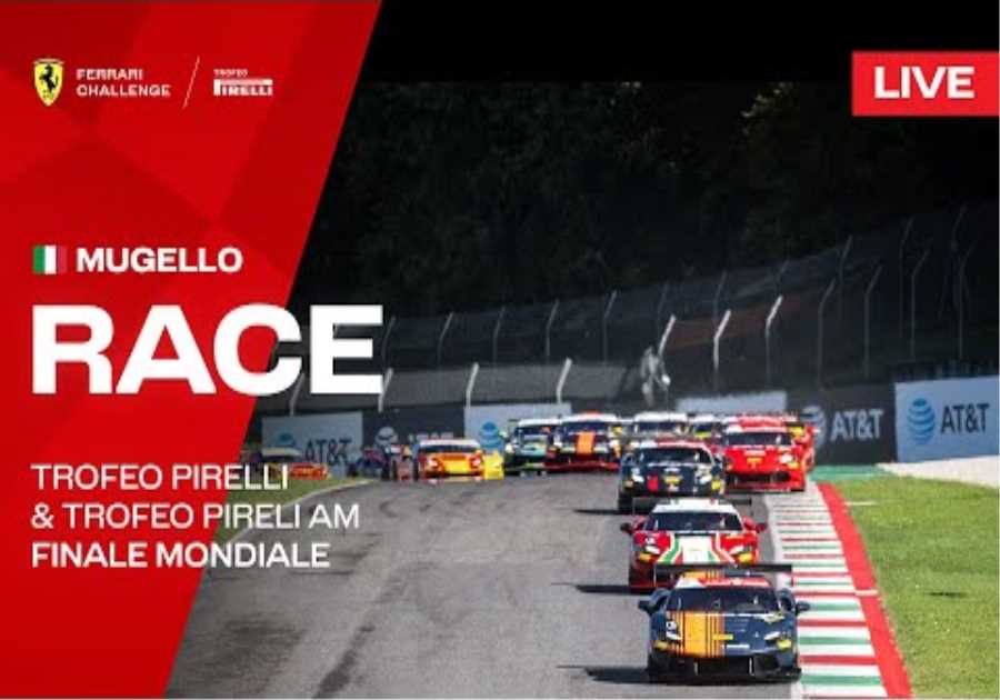 LIVE Ferrari Challenge, Mugello - Finali Mondiali, Trofeo Pirelli &amp; Trofeo Pirelli AM