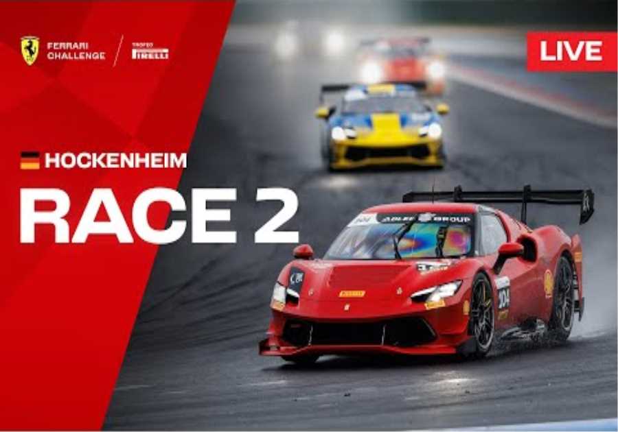 Live Ferrari Challenge Europe - Hockenheim, Race 2