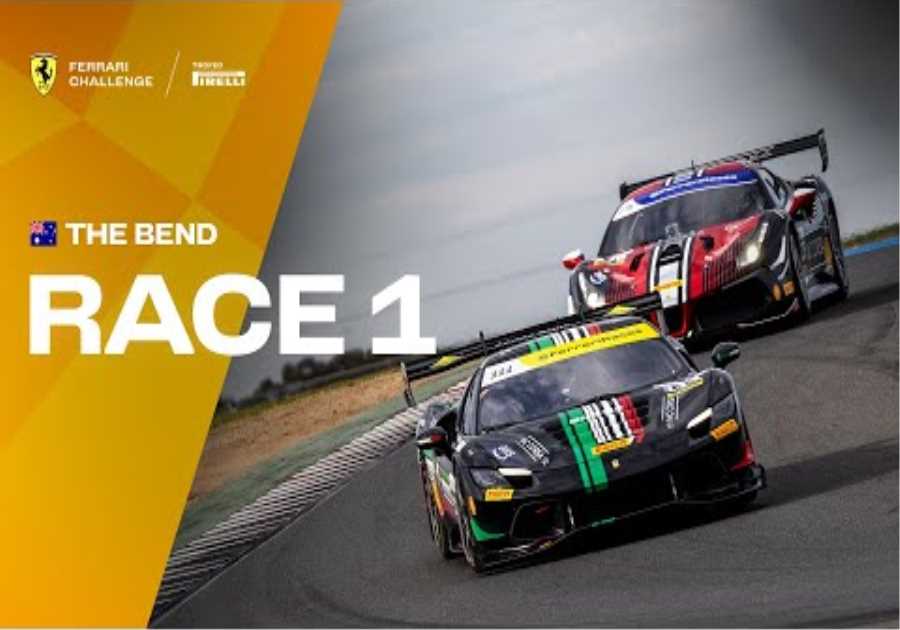 Ferrari Challenge Australasia - The Bend, Race 1