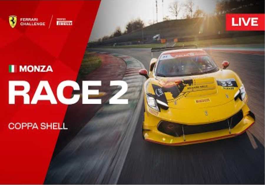 LIVE Ferrari Challenge Europe - Monza, Race 2
