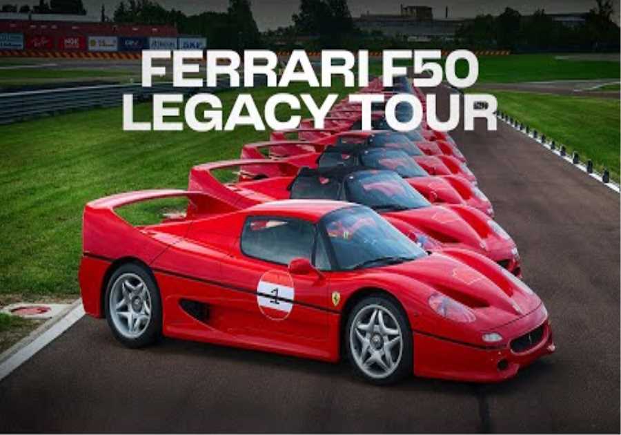 The Ferrari F50 Legacy Tour in one word: memorable