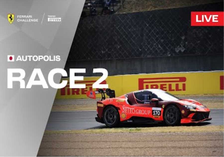 LIVE Ferrari Challenge Japan - Autopolis, Race 2