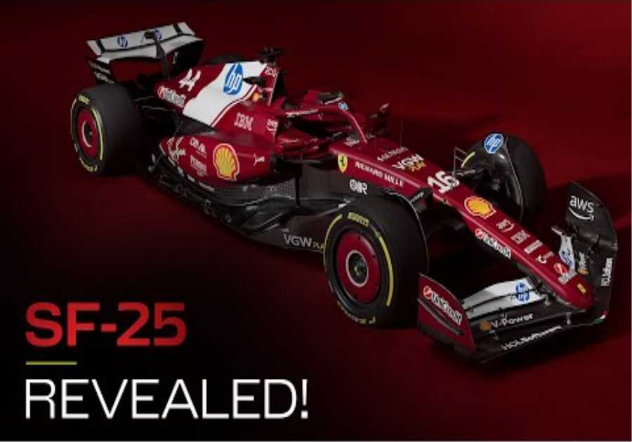 Ferrari SF-25 REVEALED! First Look at Ferrari’s 2025 F1 Car