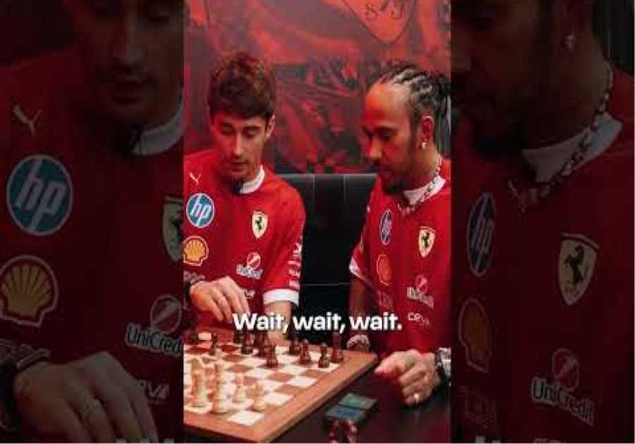 Oh Lewis and Charles are playing chess again 🤣