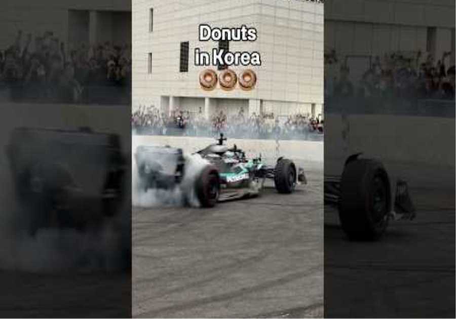 Valtteri is the donut KING 🍩👑 #f1 #formula1 #mercedesf1