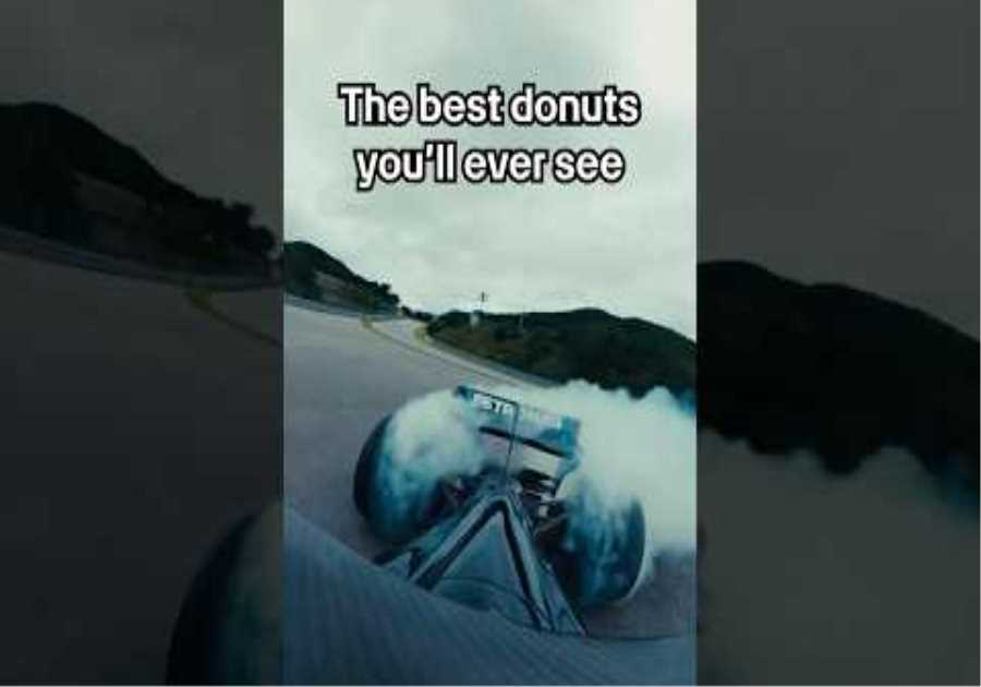 Are these the best onboard donuts you’ll ever see? #f1 #formula1 #mercedesf1