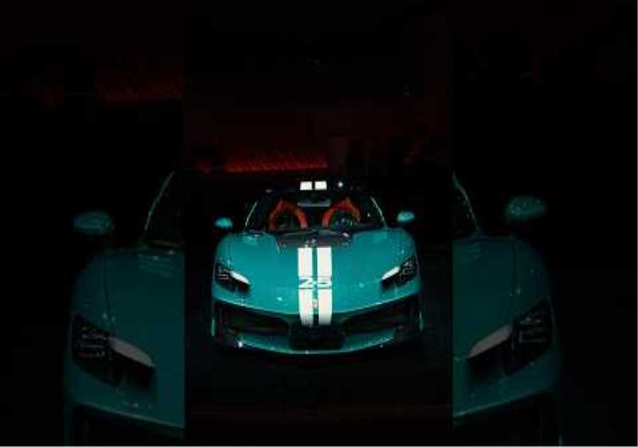 No spotlight needed. The #Ferrari296Speciale prevailed in silence. #Ferrari
