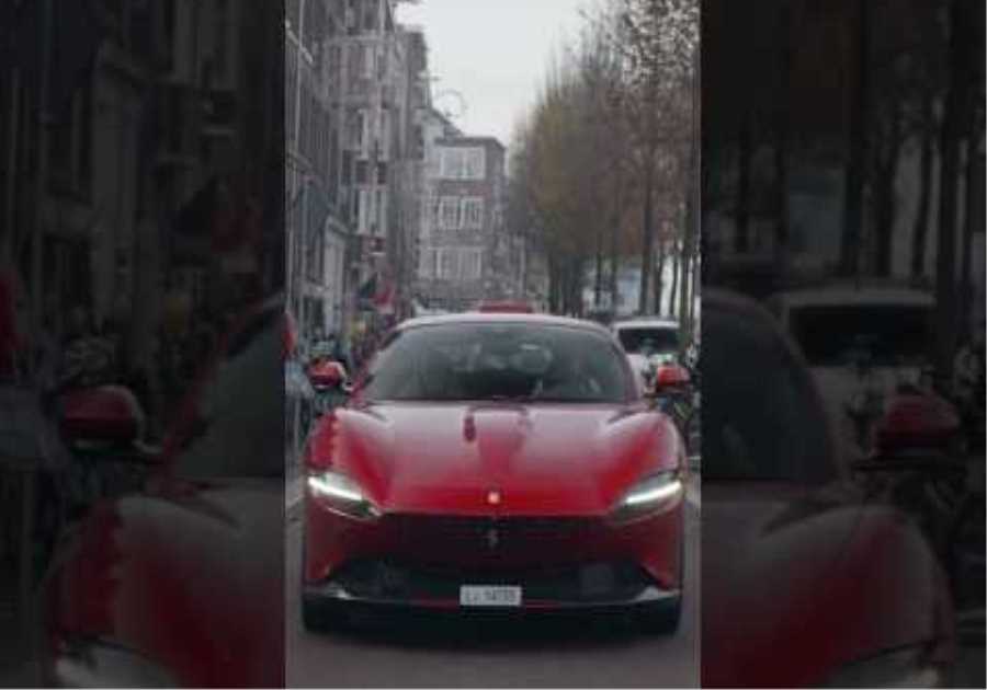 Sightseeing never looked so good. #FerrariRoma #Ferrari
