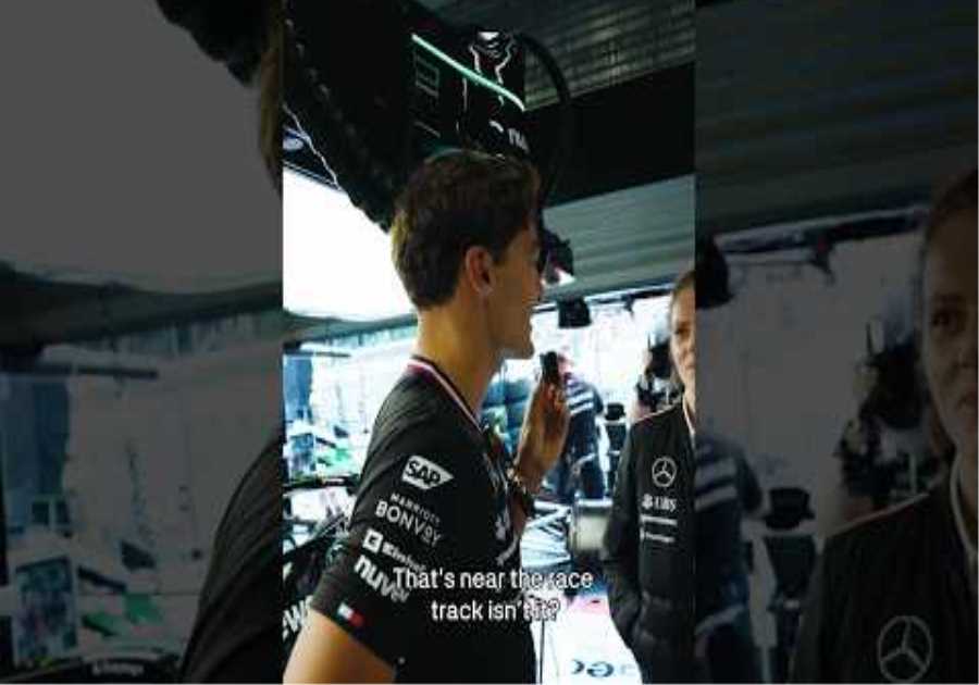 George Asks The Team Their Summer Shutdown Plans #f1 #formula1 #mercedesamgf1