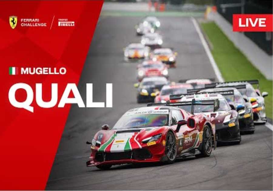 LIVE Ferrari Challenge EU - Mugello, Qualifying