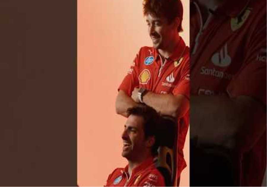 He’s one funny Chili 🌶️Full video just dropped! 😍#ScuderiaFerrari  #CarlosSainz #F1Shorts