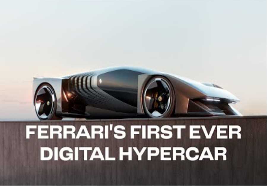 Ferrari F76: The First Digital Hypercar celebrates the Legend of Le Mans