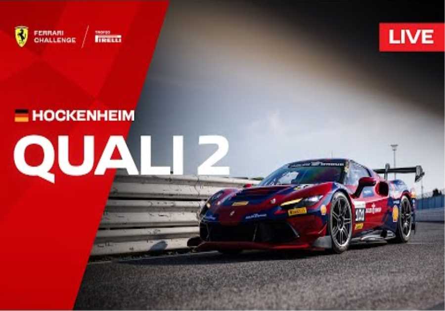 Live Ferrari Challenge Europe - Hockenheim, Qualifying 2