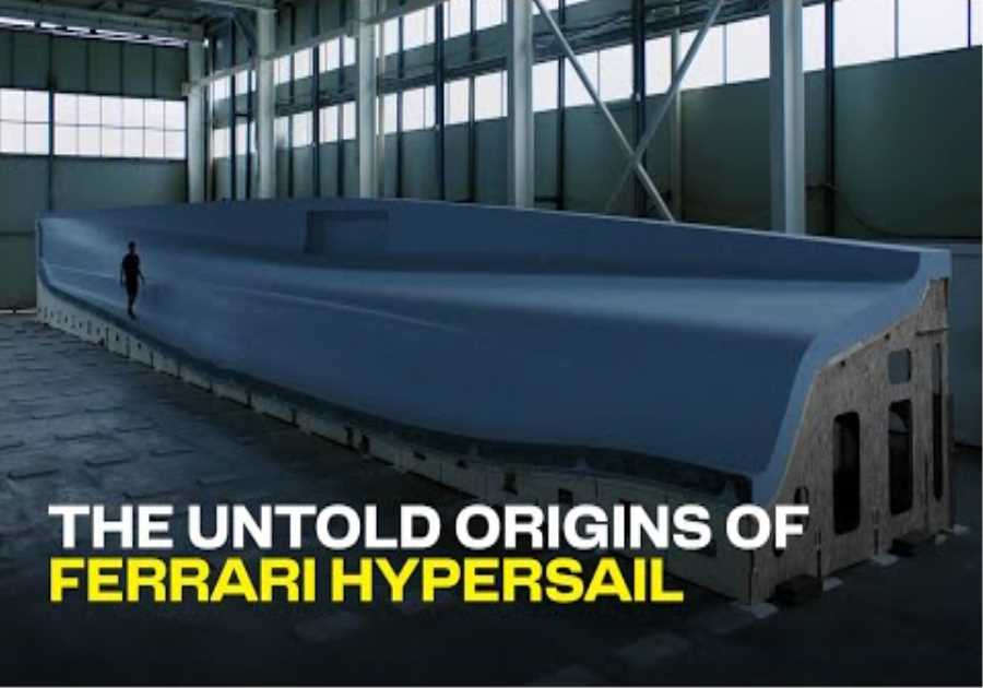 The Untold Origins of Ferrari Hypersail