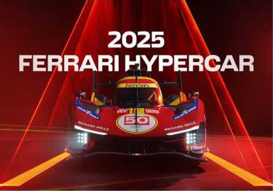 FIRST LOOK: The 2025 Ferrari 499P Hypercar | The journey starts here