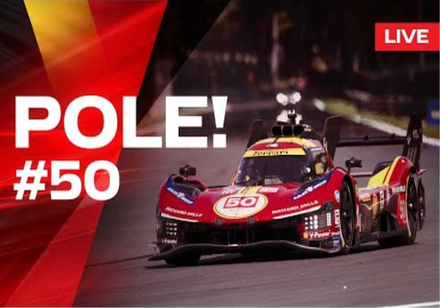 QUALI LIVE Onboard car #50 at 6 Hours of Spa | Ferrari Hypercar