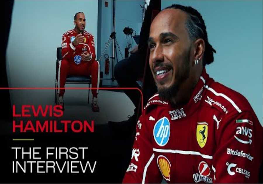 Lewis Hamilton - The First Ferrari Interview