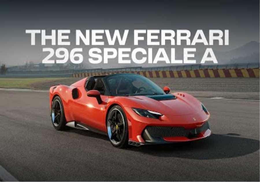 Welcome to the Ferrari 296 Speciale A