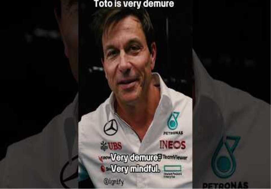 Toto Wolff is ✨Very demure✨