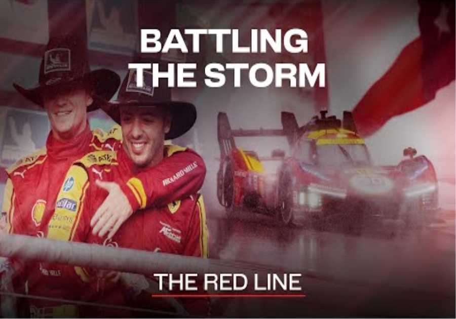 Rain, Risk &amp; Ferrari’s P2 at Austin | The Red Line | WEC Ferrari Hypercar