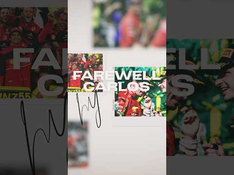 Grazie, Carlos ❤️Relive some of Carlos’ best moments in our new video! #ScuderiaFerrari #CarlosSainz
