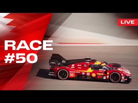 LIVE WEC SEASON FINALE Onboard car #50 for 8 Hours of Bahrain | Ferrari Hypercar