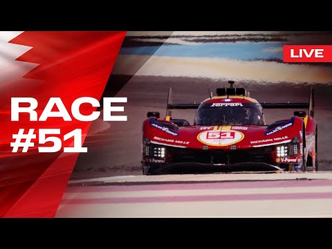 LIVE WEC SEASON FINALE Onboard car #51 for 8 Hours of Bahrain | Ferrari Hypercar