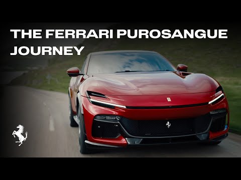The unique journey of the Ferrari Purosangue around Scotland