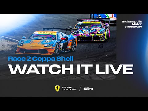 Ferrari Challenge North America - Indianapolis, Race 2 - Coppa Shell