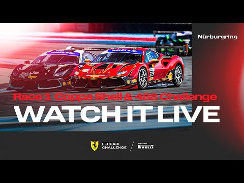Ferrari Challenge Europe - Nürburgring, Race 1 - Coppa Shell & 488 Challenge Evo