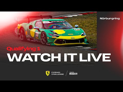 Ferrari Challenge Europe - Nürburgring, Qualifying 1 - Coppa Shell AM