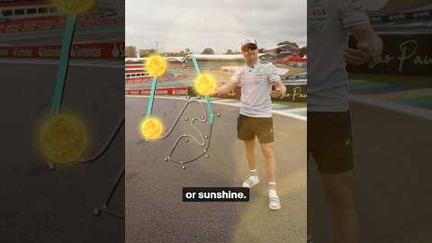 Valtteri with the weather forecast from Brasil 🌤️🌧️🌡️⚡️#f1 #mercedesf1 #formula1