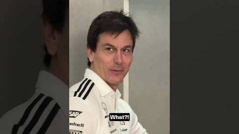 Playing a prank on Toto Wolff in Brasil! 😂 #f1 #totowolff #mercedesf1
