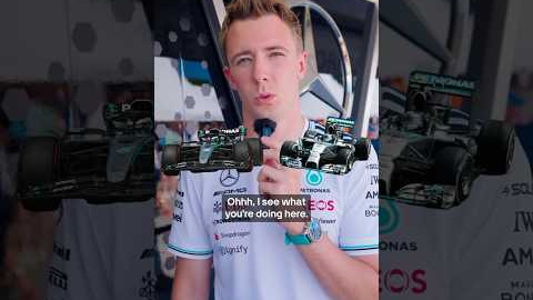 Fred Vesti Plays Winner Stays On with Mercedes F1 Cars! 🤔
