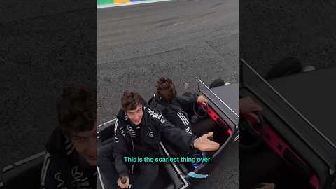 That Kimi GoPro footage from the Drivers' Parade you've been waiting for 😂 #f1 #formula1 #mercedesf1