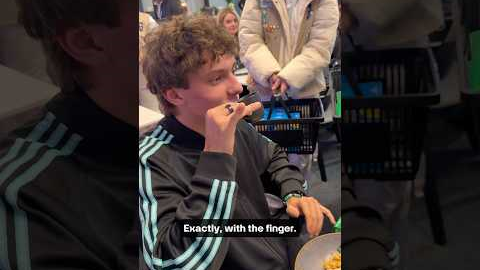 The size of that teacup! 🤣 #f1 #mercedesf1 #lasvegasgp