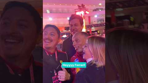 The selfie of the century 😂 #MercedesF1 #F1 #Ferrari #TotoWolff