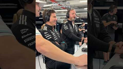 All the emotions in Qatar Sprint Quali! 😂😅 #f1 #mercedesf1 #totowolff