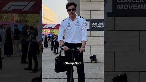 Toto drives straight at the camera!