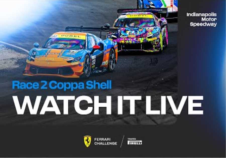 Ferrari Challenge North America - Indianapolis, Race 2 - Coppa Shell