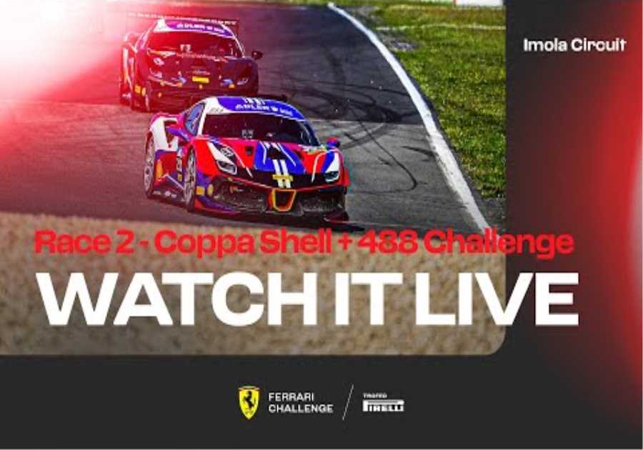 Ferrari Challenge Europe - Imola, Race 2 - Coppa Shell &amp; 488 Challenge Evo