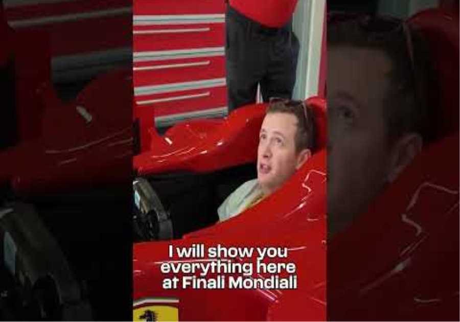 Experiencing #FerrariFM24 through Thomas Mintz’ eyes 👀Check out his video on @Worldsupercars