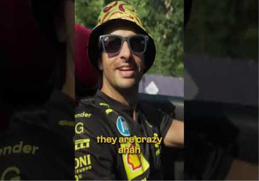 Monza birthdays are the best  🎉🌶#ScuderiaFerrari #CarlosSainz #F1Shorts