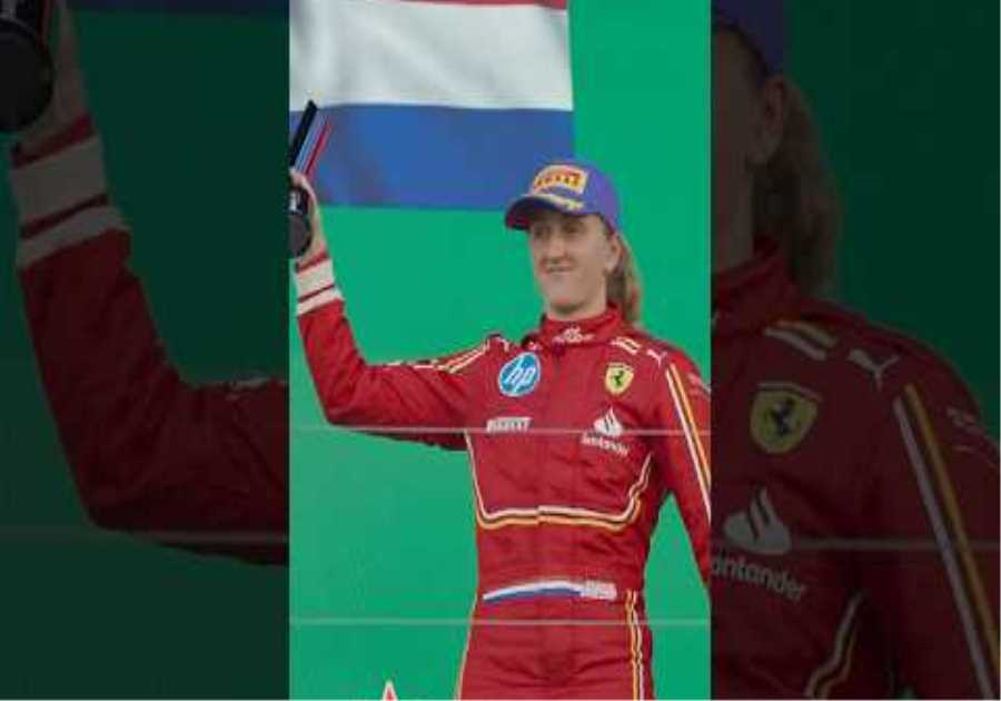 Name a better feeling than two podiums at your home Grand Prix… 🥹🇳🇱#FerrariDriverAcademy
