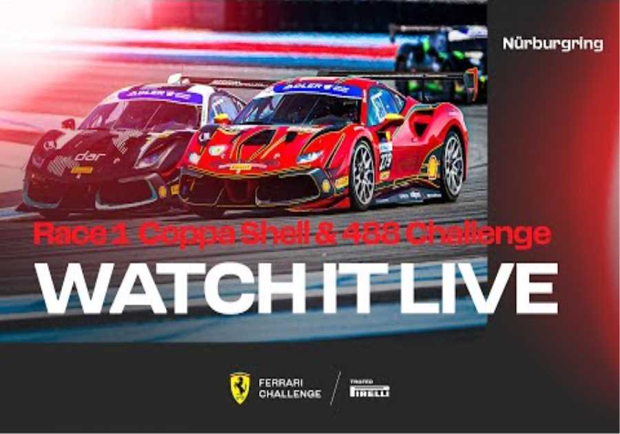 Ferrari Challenge Europe - Nürburgring, Race 1 - Coppa Shell &amp; 488 Challenge Evo