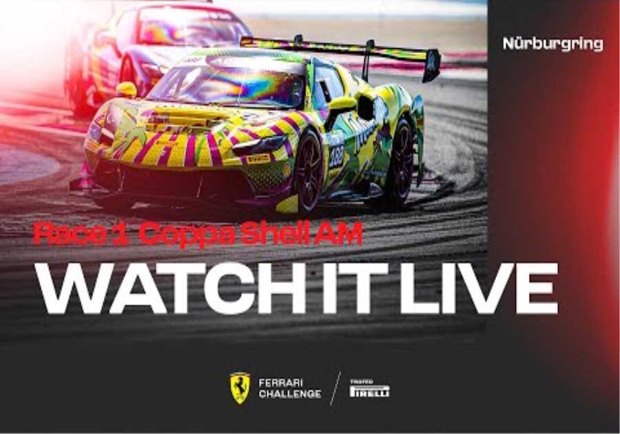 Ferrari Challenge Europe - Nürburgring, Race 1 - Coppa Shell AM