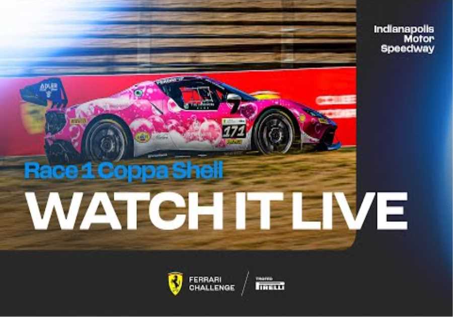 Ferrari Challenge North America - Indianapolis, Race 1 - Coppa Shell