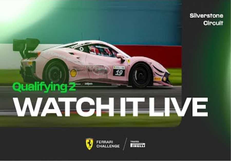 Ferrari Challenge UK - Silverstone, Qualifying 2